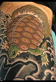 Big Arm Turtle Tattoo patroon