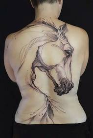 Tukang kuda kuda kapribadian tato
