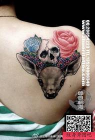 skaisti pleci skaists popbrieža tetovējuma raksts 132446 - dominējošs gorilla tetovējuma attēls