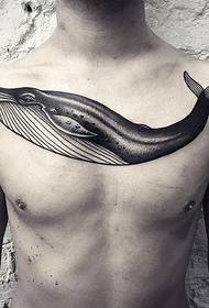 akanaka mudiki mugungwa Mhuka tema nhema grey whale tattoo maitiro