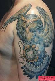 usa ka parisan nga istilo sa tattoo nga kuwago alang sa mga lalaki 132962 - mga laki sa lalaki nga klasiko nga parisan sa tattoo sa Owl tattoo