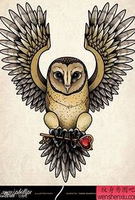 classicu manuale tatuatu owl popular