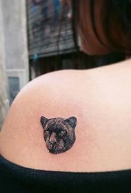 various models Miniature extremely delicate animal tattoo pattern