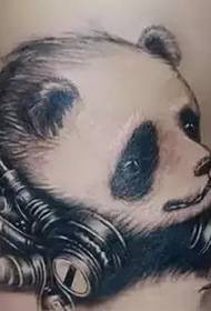 naughty cute panda tattoo