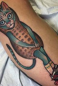 11 милий кіт татуювання татуювання візерунок