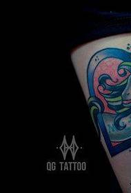 armare un grazioso modello di tatuaggio Pegasus