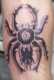 Намунаи Tattoo Black Spider Spider Tattoal