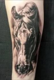 patrón de tatuaxe de cabalos 9 maxestuosos deseños de tatuaxes de cabalos