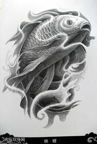 Usa ka tradisyonal nga litrato sa squid tattoo alang sa tanan