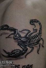 arm tweezers tattoo pattern