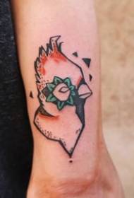 Modello di tatuaggio in stile europeo e americano - 10 disegni di tatuaggi naturali in stile europeo e americano