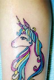simbulizeghja tatuaggi auspiciosi è misteriosi unicorni