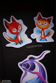 ụcha fox goldfish tattoo odide odide