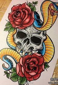 popular very handsome cobra tattoo manuscript