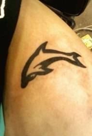 dema dolphin silhouette tattoo maitiro