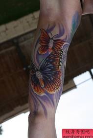 動物紋身圖案：內臂蝴蝶紋身圖案