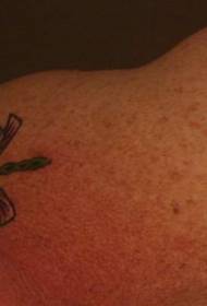 mini color small tattoo tattoo pattern