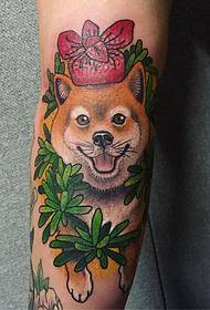 pasji tatoo vzorec