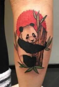 aro de tatuajes laboras pri la panda nacia trezoro