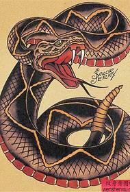 Tetovējumi iesaka čūskas tetovējuma manuskriptu