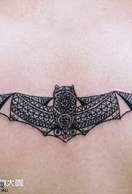 mudellu di tatuate di totem di bat