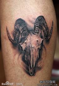consigliato un lavoro di tatuaggio testa di pecora