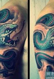 patrún dath tattoo nathair