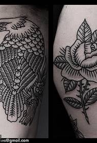 leging stinging pattern of tattoo tattoo
