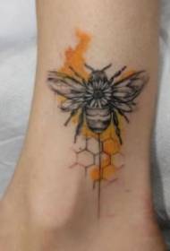 Tatuaggio di piccola ape 9 insetti piccola immagine di tatuaggio di ape funziona