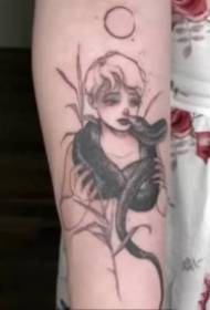 set personalizzato di immagini di tatuaggi di serpenti per divertirti
