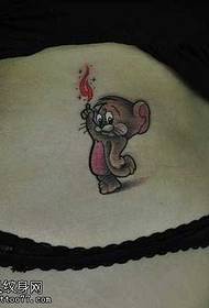 Taille Maus Tattoo-Muster
