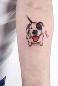U tatuatore di palla ufficiale --- Un set super cute di u modellu di tatuaggi di picculi cuccioli di gattini freschi