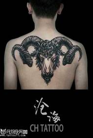 patrún tattoo ceann caorach cófra