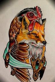 doporučit krásný rukopis obrázek tetování fox cock