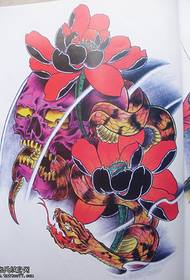 chigaza Lotus Snake tattoo tattoo