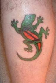 цвет ног мультяшный ящерица тату