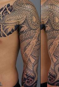 pattern ng balikat ng Hydralisk tattoo