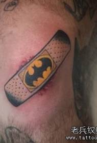 歐洲傷口貼蝙蝠紋身圖案
