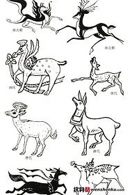 Tatuaż jelenia oznaczający grafikę