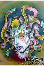 a group of snake hair banshees Medusa tattoo manuscript works shared by tattoos