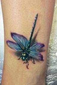 dragonfly húðflúrmynstur ferskt og fullt Dragonfly tattoo-mynstur