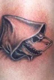 u tatuu simplice di spalla in u mudellu di tatuaggi di cappucciu 134480 - Arm Color Zombie Shark Tattoo Picture