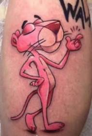 pink ingwe tattoo 9 ikhathuni ikhathuni ingwe tattoo izithombe