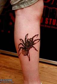 жовтий павук татуювання візерунок