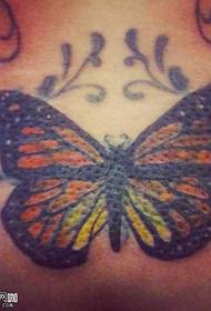 Cintura di mudellu di tatuaggio di farfalla