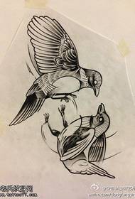 Sumbanan sa Manuskrito nga Tattoo sa Swallow Tattoo