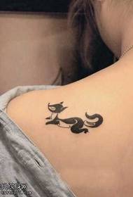 Wzór tatuażu Lis Lis na ramieniu