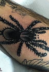 been klassiek spider tattoo patroon