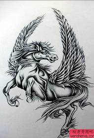 Тетоважа шоу, препорачуваат тетоважа со коњско крило