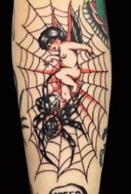9 très personnels Un ensemble de motifs de tatouage d'araignée à apprécier